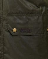 Barbour Malcolm Wax Jacket in Archive Olive