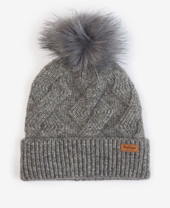 Barbour Montrose Beanie in Charcoal