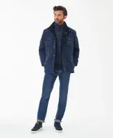 Barbour Ogston Waterproof Jacket in Navy