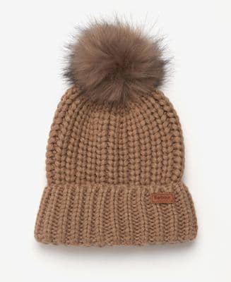 Barbour Saltburn Beanie in Mink