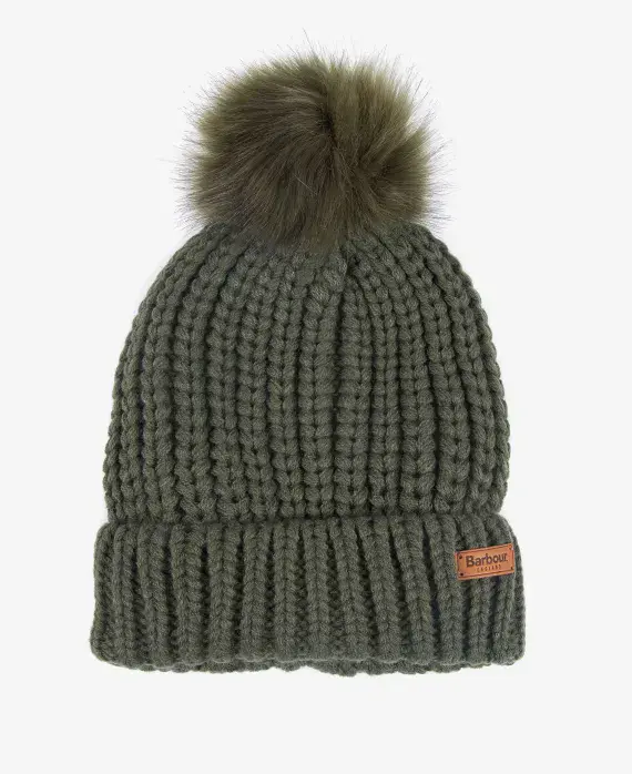 Barbour Saltburn Beanie in Olive