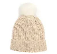 Barbour Saltburn Beanie in Pearl