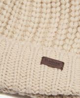 Barbour Saltburn Beanie in Pearl