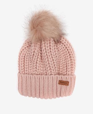 Barbour Saltburn Beanie in Pink