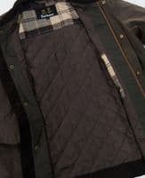 Barbour Sheldon Wax Jacket in Brown