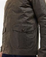 Barbour Sheldon Wax Jacket in Brown
