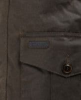 Barbour Sheldon Wax Jacket in Brown