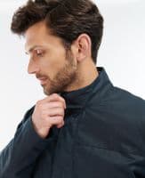 Barbour Sheldon Wax Jacket in Navy