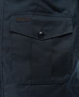 Barbour Sheldon Wax Jacket in Navy