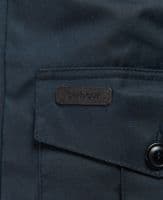 Barbour Sheldon Wax Jacket in Navy