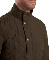 Barbour Shoveler Quilted Jacket in Olive
