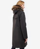 Barbour Stavia Wax Jacket in Rustic