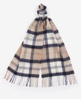 Barbour Tartan Scarf in Rosewood