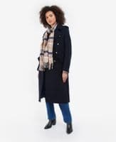 Barbour Tartan Scarf in Rosewood