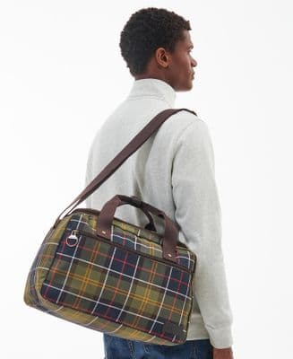 Barbour Torridon Flight Bag in Tartan