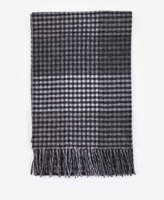 Barbour Unisex Leven Scarf in Greystone