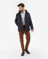 Barbour Waterproof Shoveler Quilt in Navy