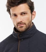 Barbour Waterproof Shoveler Quilt in Navy