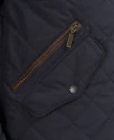 Barbour Waterproof Shoveler Quilt in Navy