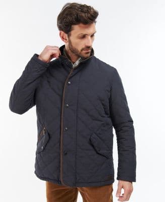 Barbour Waterproof Shoveler Quilt in Navy