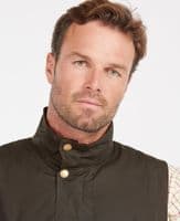 Barbour Westmorland Wax Gilet in Olive