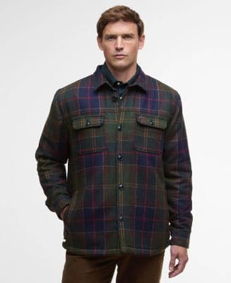 Barbour Willberry Overshirt In Classic Tartan