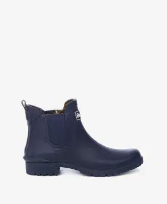 Barbour Wilton Wellingtons in Navy