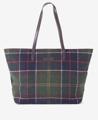 Barbour Witford Tartan Tote in Tartan