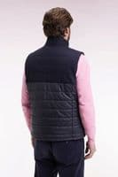 Eden Park Two Tone Material In Navy