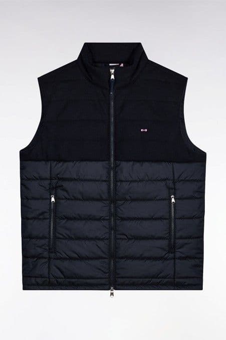 Eden Park Two Tone Material In Navy