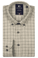 Giordano Check Shirt In Green