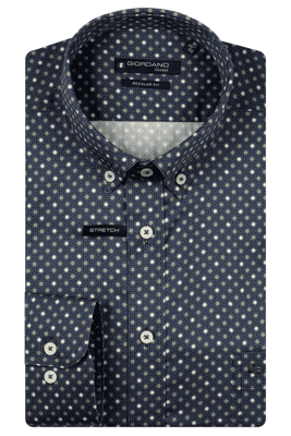 Giordano Stretch Printed Shirt