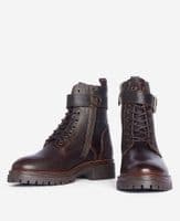 Heidi Commando Boots in Brown