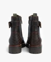 Heidi Commando Boots in Brown