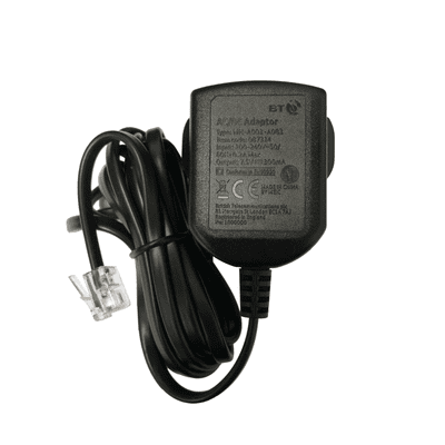 BT Corded Phone Power Supply Item Code 087314