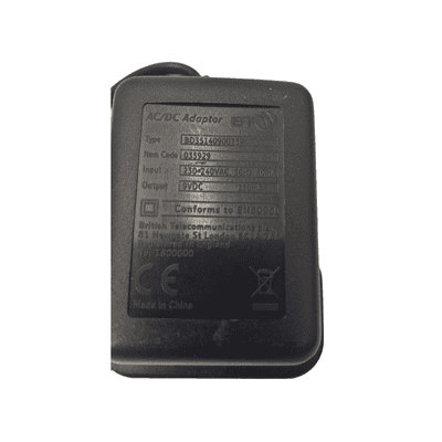 BT Cordless Phone Power Supply Item Code 035929