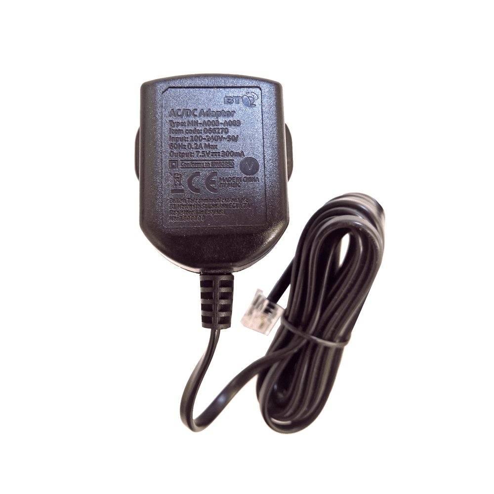 BT Cordless Phone Power Supply Item Code 066270
