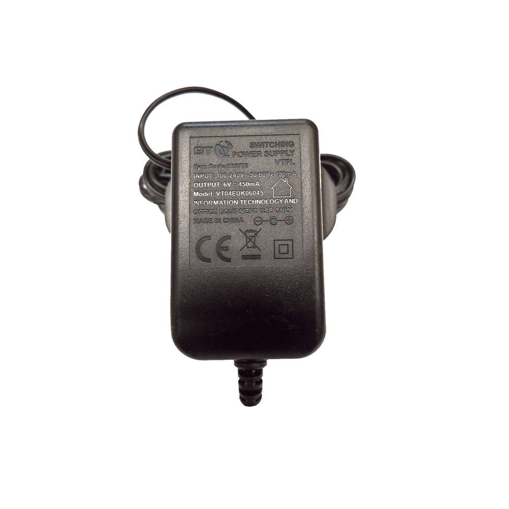 BT Cordless Phone Power Supply Item Code 066772