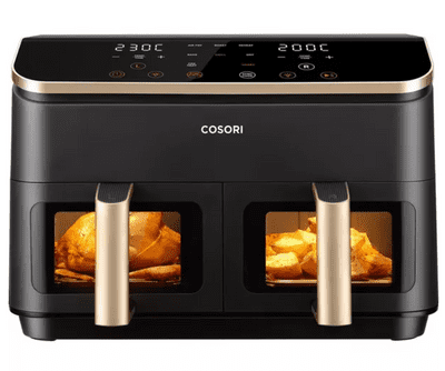 Cosori Dual Basket 8.5L Air Fryer  Family Size Dual Zone Cooking