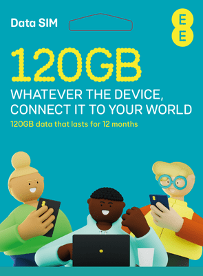 EE 120GM Prepaid Data SIM