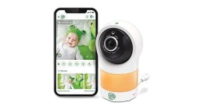 LeapFrog LF1911 1080p WiFi Baby Camera  360° Pan & Tilt with Remote App Access