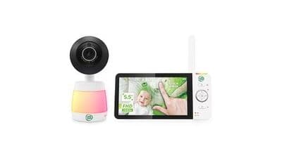 LeapFrog LF2936FHD 5.5 FHD Touchscreen Smart Baby Monitor  WiFi Remote Access