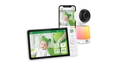LeapFrog LF4917HD 7 HD WiFi Video Baby Monitor  Pan & Tilt Camera