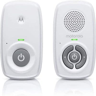Motorola Nursery AM21 Digital Audio Baby Monitor  Two-Way Talk & High Sensitivity Microphone
