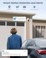 Reolink 2K+ PTZ WiFi Security Camera  Auto Tracking, Colour Night Vision & AI Detection