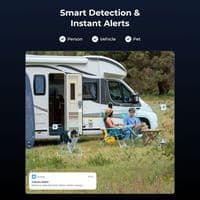 Reolink 4G LTE 4K Dual-Lens PT Battery Security Camera  Solar Powered, Auto Tracking & 8MP