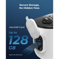 Reolink Argus 3 Ultra 4K Wireless Camera Kit  AI Detection, Solar/Battery + 64GB SD Card