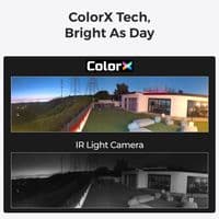 Reolink Argus 4 Pro 4K 180° WiFi Security Camera  AI Detection, Solar Panel + 64GB SD Card