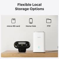 Reolink Argus 4 Pro 4K 180° WiFi Security Camera  AI Detection, Solar Panel + 64GB SD Card