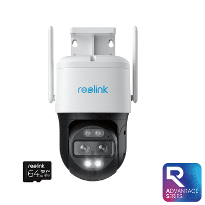 Reolink TrackMix 4K Dual-Lens WiFi PTZ Security Camera  Auto Tracking & Smart Detection
